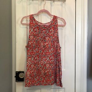 Old Navy sleeveless floral top